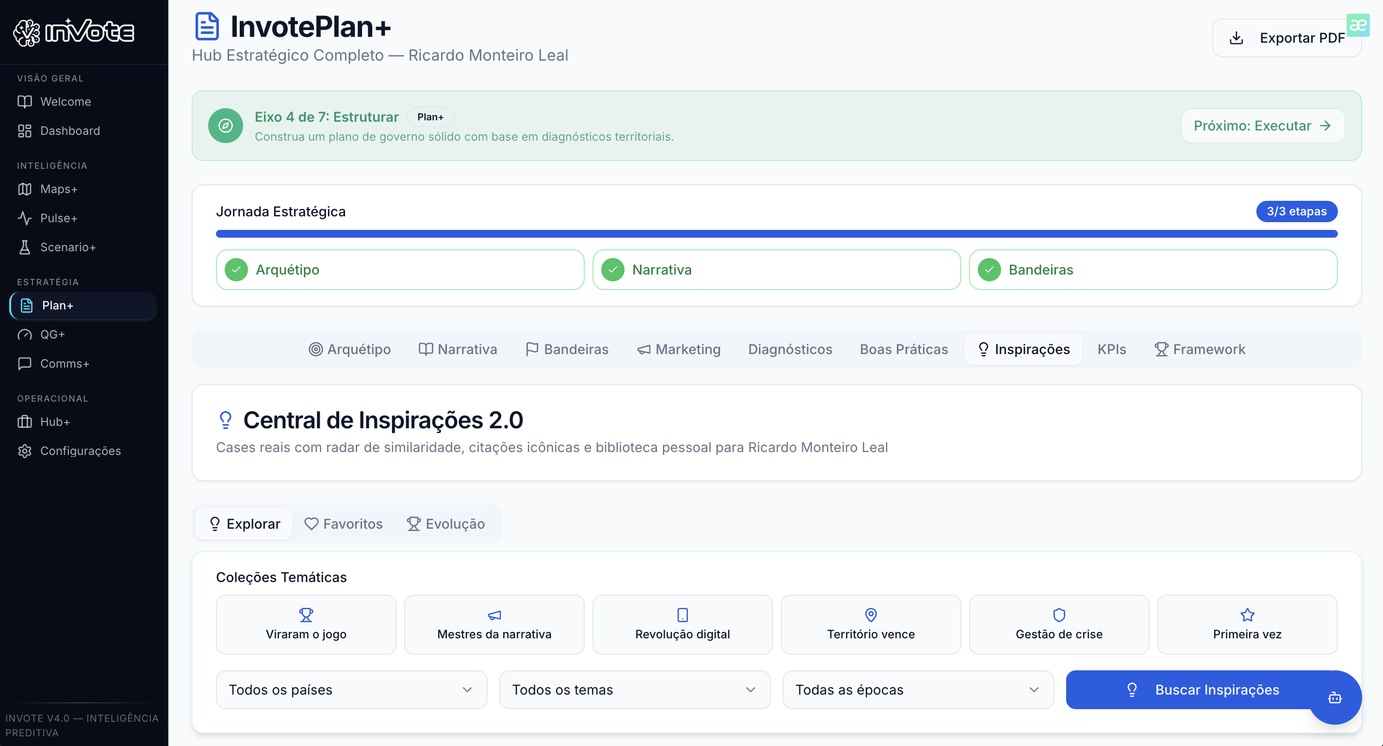 Plan+ — Central de Inspirações com 40+ casos reais de campanhas vencedoras